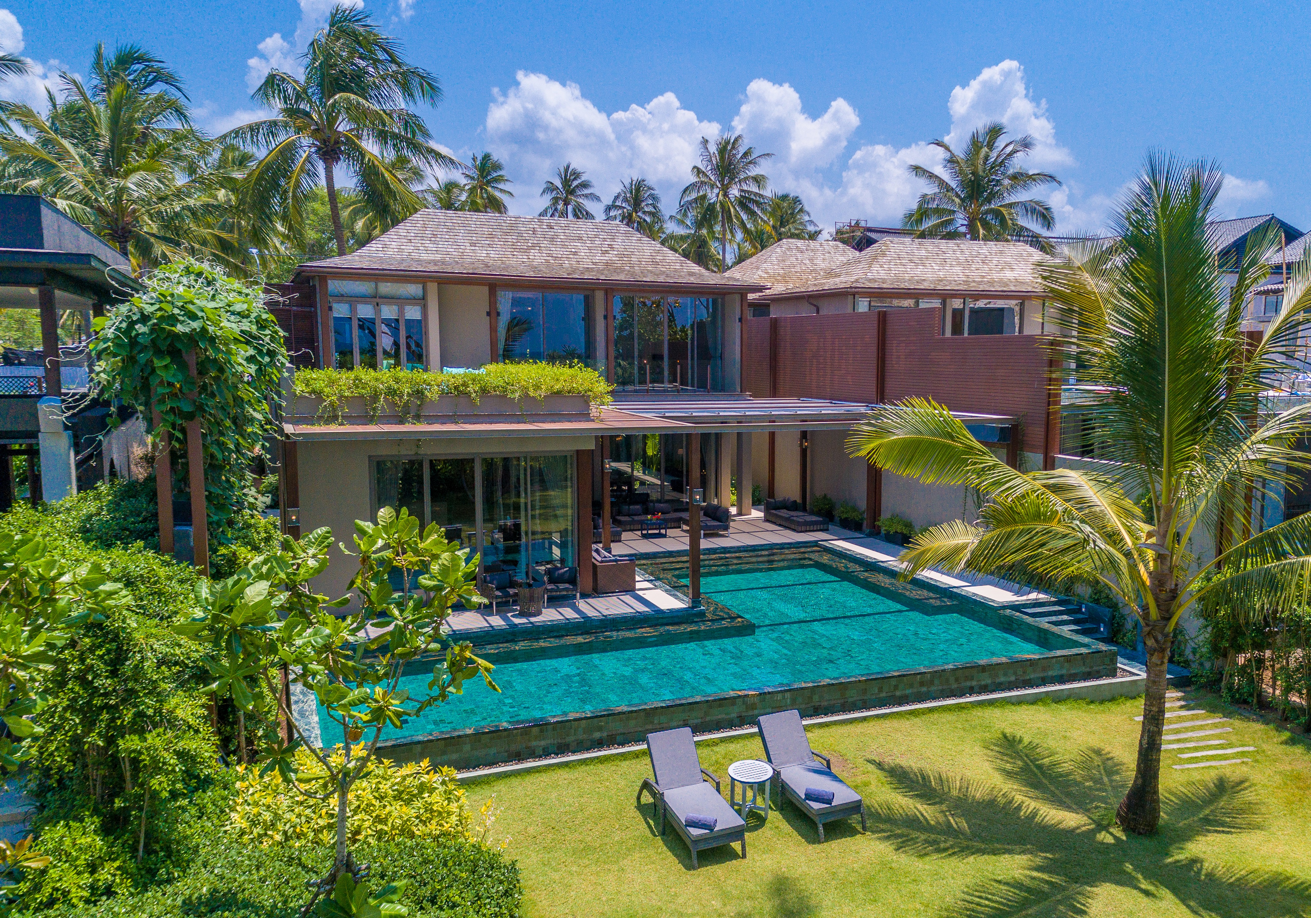 Beach Front Bedroom Luxury Pool Villa For Sale Aqua Property Group