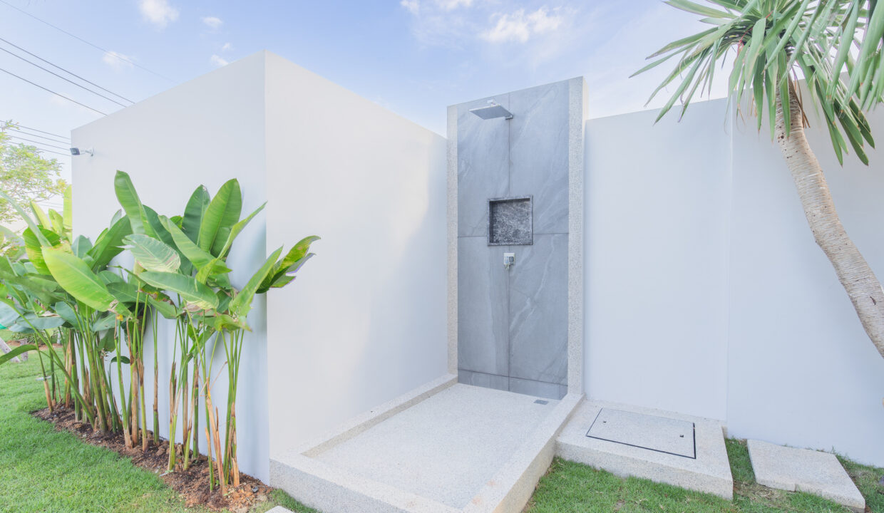 9. Outdoor Shower